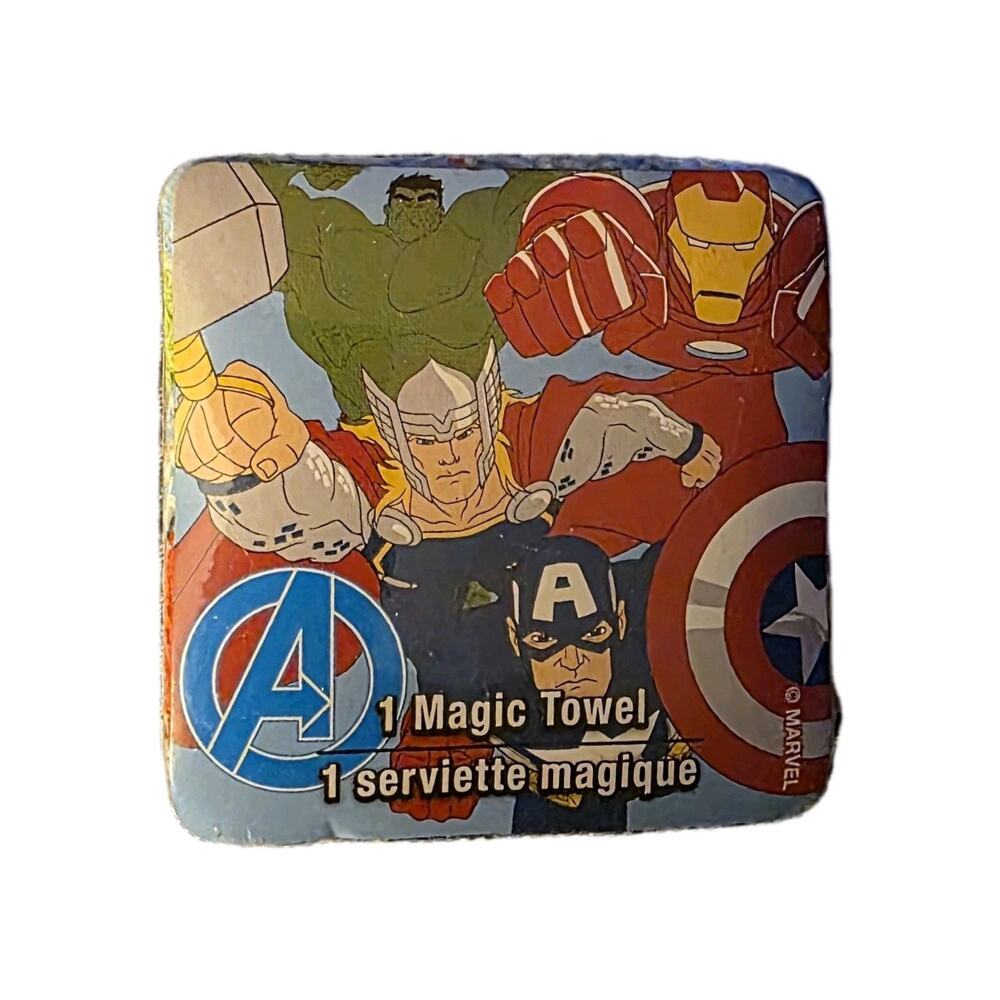 2014 Marvel Avengers Magic Towel 11.75x11.75
